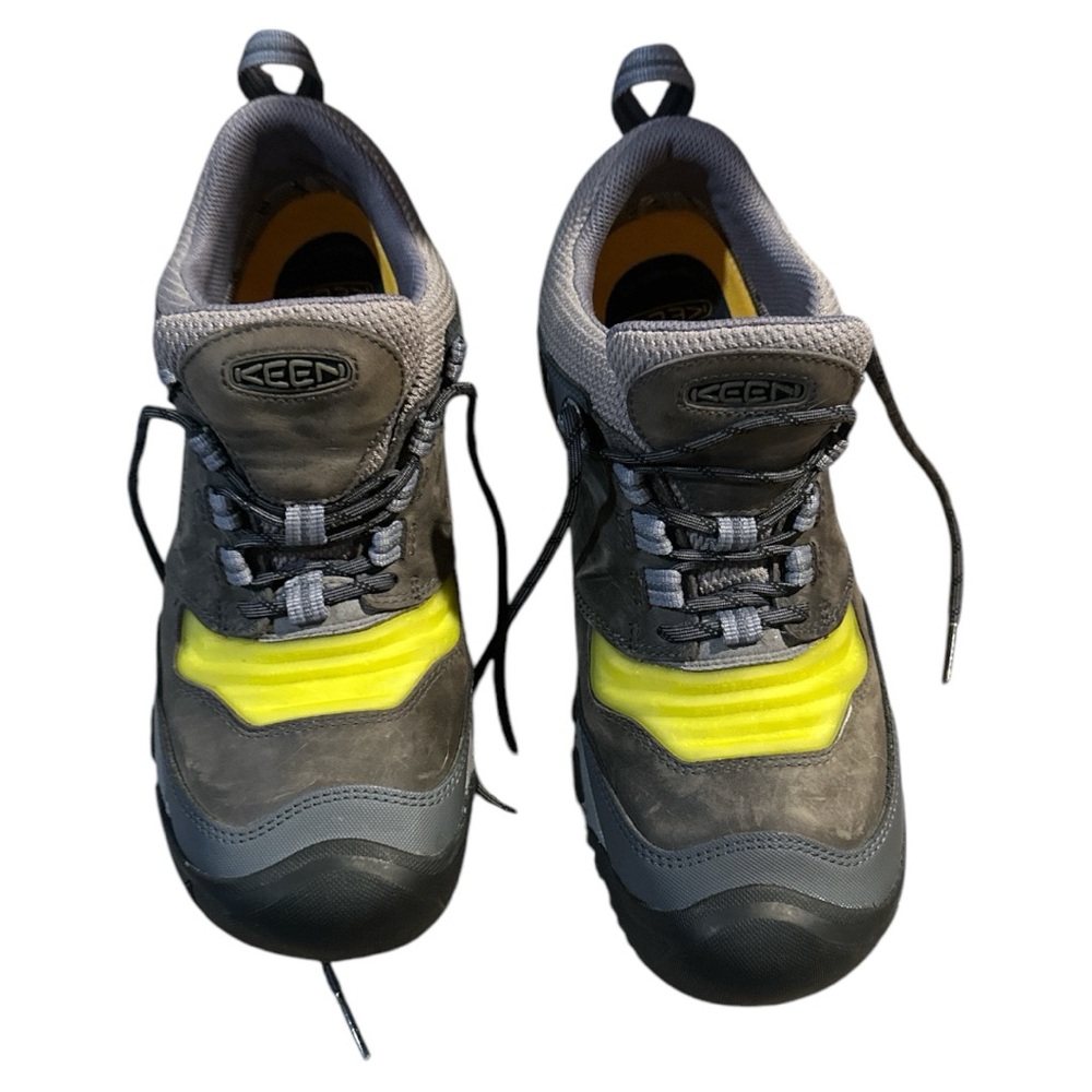 Keen Men's Gray and Yellow Shoes